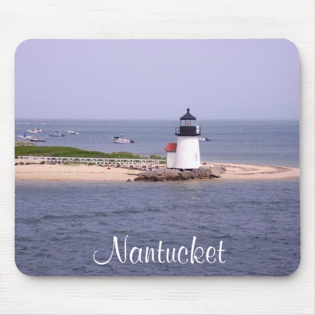 Tapis De Souris Phare de Brandt Point Nantucket MA Mousepad (Devant)