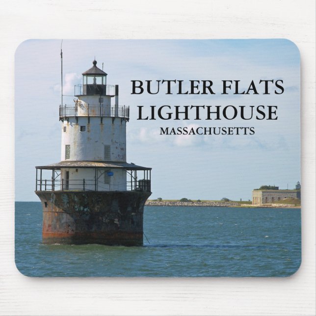 Tapis De Souris Phare de Butler Flats, Massachusetts Mousepad (Devant)