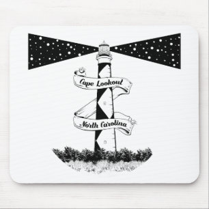 Tapis De Souris Phare de Cape Lookout