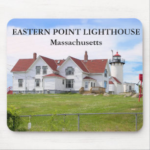 Tapis De Souris Phare de Eastern Point, Massachusetts Mousepad