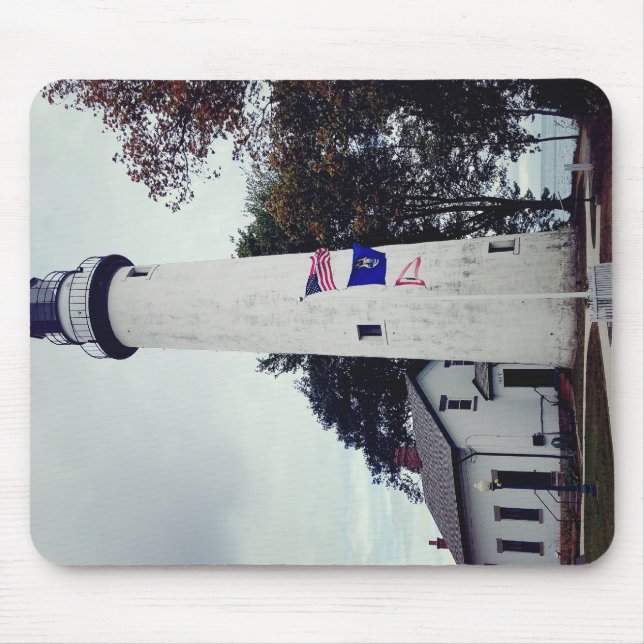 Tapis De Souris Phare de la Pointe Aux Barques sur un (Devant)