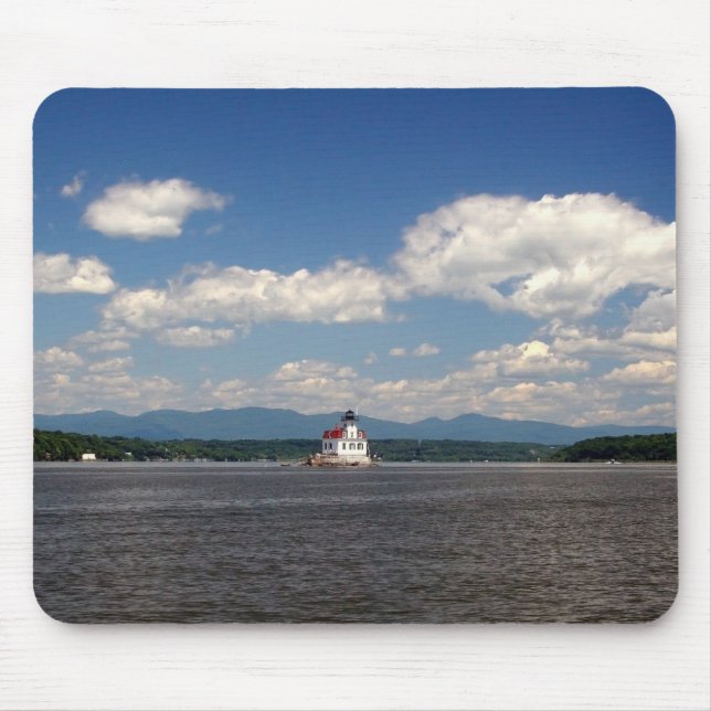 Tapis De Souris Phare de la rivière Hudson (Devant)
