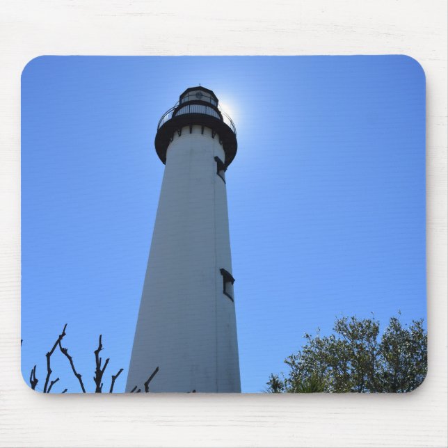 Tapis De Souris Phare de l'île Saint-Simons (Devant)