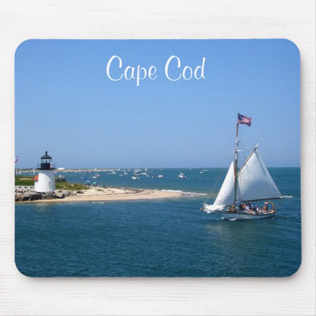 Tapis De Souris Phare de Nantucket Cape Cod et port de Mousepad (Devant)