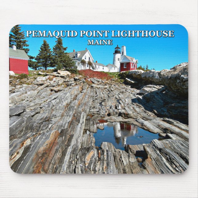 Tapis De Souris Phare de Pemaquid Point, Maine (Devant)