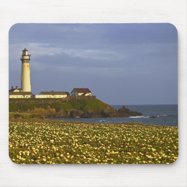 Tapis De Souris Phare de Pigeon Point State Beach à San (Devant)