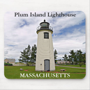 Tapis De Souris Phare de Plum Island, Massachusetts Mousepad