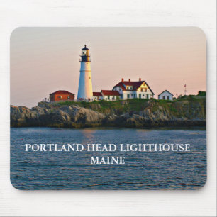 Tapis De Souris Phare de Portland Head, Maine Mousepad