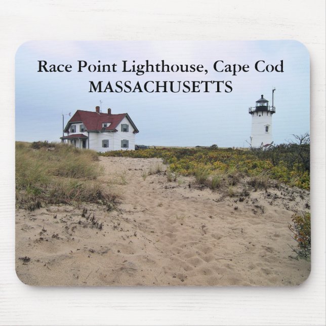 Tapis De Souris Phare de Race Point, Massachusetts Mousepad (Devant)