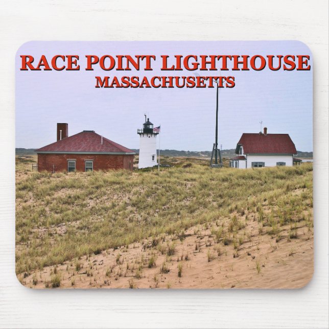 Tapis De Souris Phare de Race Point, Massachusetts Mousepad (Devant)