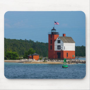 Tapis De Souris Phare de Round Island