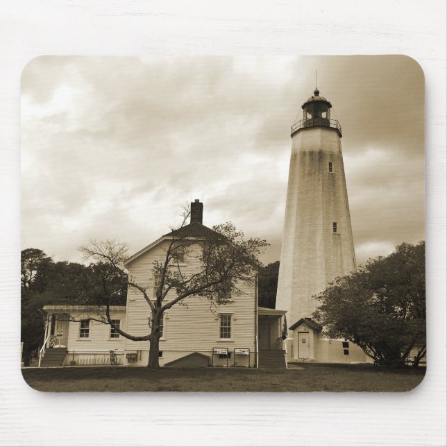 Tapis De Souris Phare de Sandy Hook (Devant)