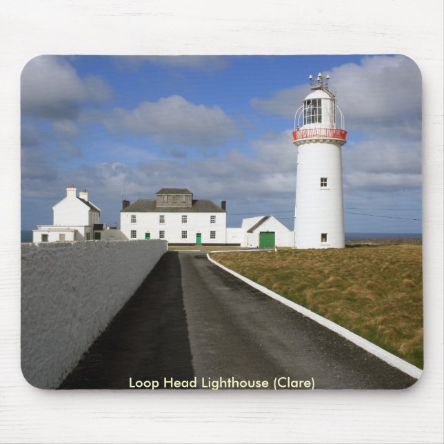 Tapis De Souris Phare de tête de boucle (Devant)
