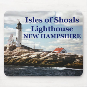 Tapis De Souris Phare des îles Shoals, New Hampshire Mousepad