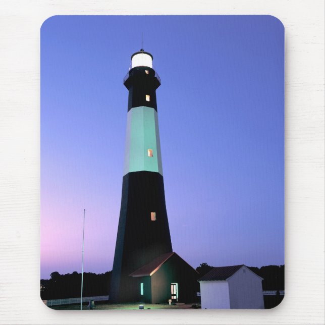 Tapis De Souris Phare d'île de Tybee (Devant)