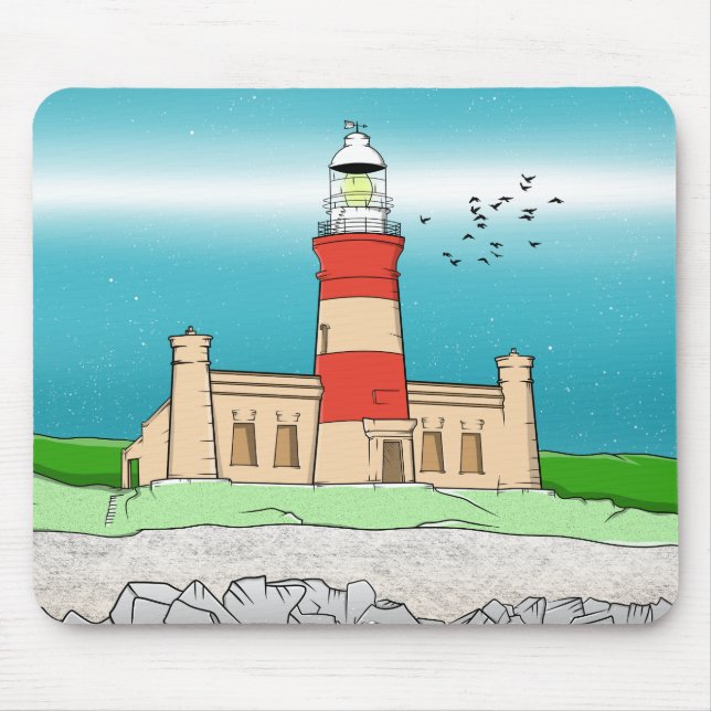 Tapis De Souris Phare du Cap Agulhas (Devant)