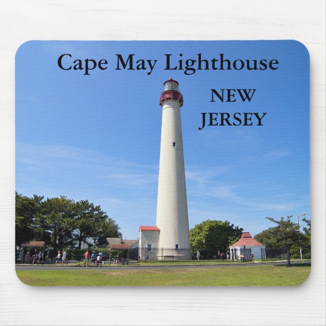 Tapis De Souris Phare du Cap May, New Jersey Mousepad (Devant)
