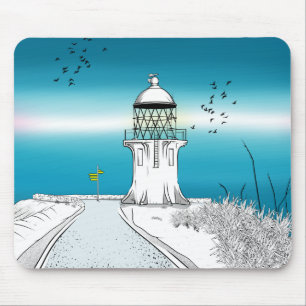 Tapis De Souris Phare du Cap Reinga NZ