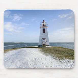 Tapis De Souris Phare   Nouveau Brunswick d'Arran de pouce
