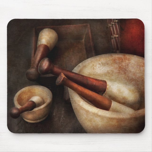 Tapis De Souris Pharmacie - de nouveau au morcellement (Devant)