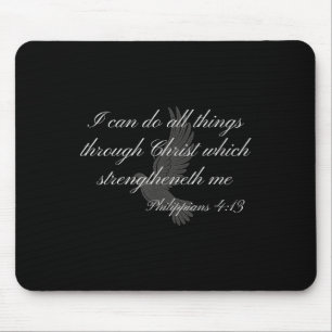 Tapis De Souris Philippiens 4_13 Bible à thème chrétien Verse Desi