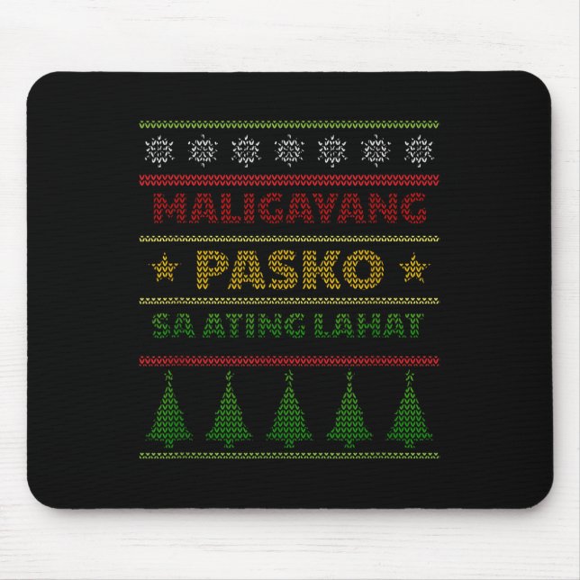 Tapis De Souris Philippines Pilipinas Philippines Parol de Noël ph (Devant)