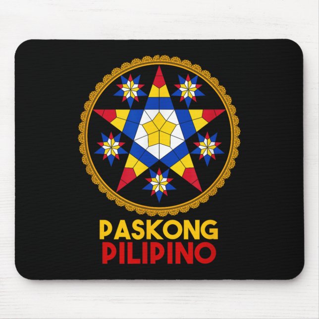 Tapis De Souris Philippines Pilipinas Philippines Parol de Noël ph (Devant)