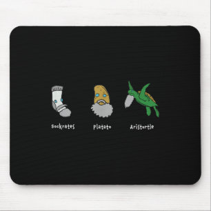 Tapis De Souris Philosophie Socrates Platon Aristote Design Pour P