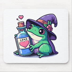 Tapis De Souris philtre d'amour kawaii sorcière