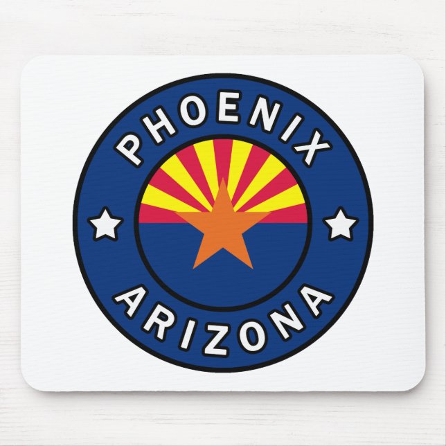 Tapis De Souris Phoenix Arizona (Devant)