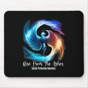 Tapis De Souris Phoenix Montée De Ashes Suicide Prevention Awa