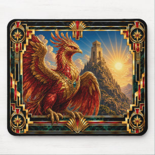 Tapis De Souris Phoenix, mythe Art déco