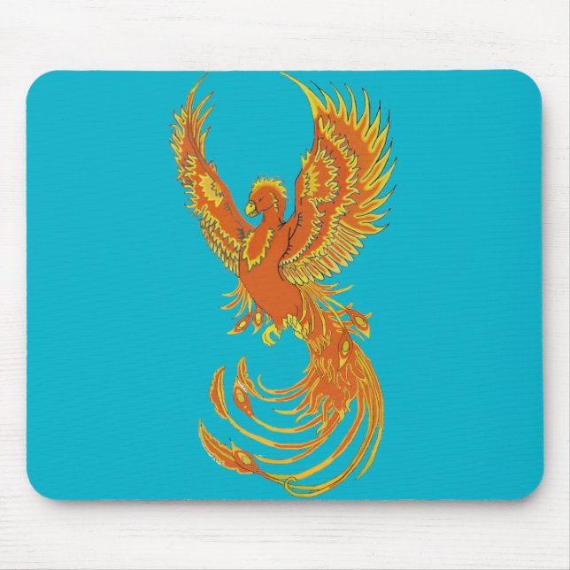 Tapis De Souris Phoenix Rising Mousepad (Devant)