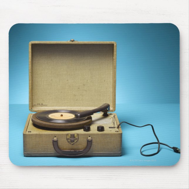 Tapis De Souris Phonographe vintage (Devant)