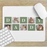 Tapis De Souris Photo de collection moderne et cadeau de Fête des<br><div class="desc">Une photo de collage moderne est une façon créative de célébrer et d'honorer quelqu'un de spécial dans votre vie, comme votre père, sur la Fête des pères. Il s'agit de compiler diverses photos et de les organiser ensemble de manière visuellement attrayante pour créer une composition cohésive et significative. Pour créer...</div>