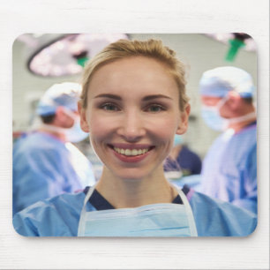 Tapis De Souris Photo de docteur personnaliser