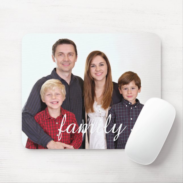 Tapis De Souris Photo de famille (Avec souris)