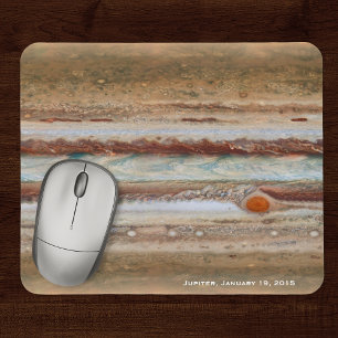 Tapis De Souris Photo de gros plan de Jupiter Red Spot