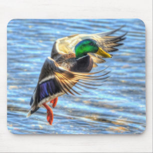 Tapis De Souris Photo de la faune de Mallard Duck pour les amateur