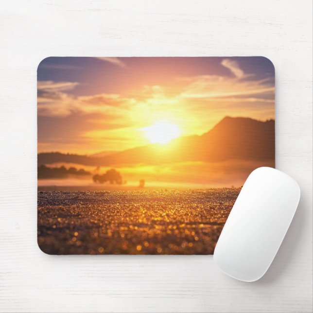 Tapis De Souris Photo de nature moderne  (Avec souris)