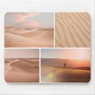 Tapis De Souris Photo de paysage minimaliste de dunes de désert au