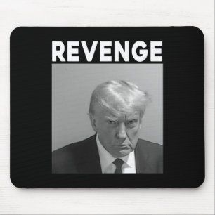 Tapis De Souris Photo d'identité judiciaire de Trump - Vengeance -