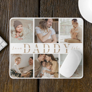 Tapis de souris photo en collage pour enfants pour