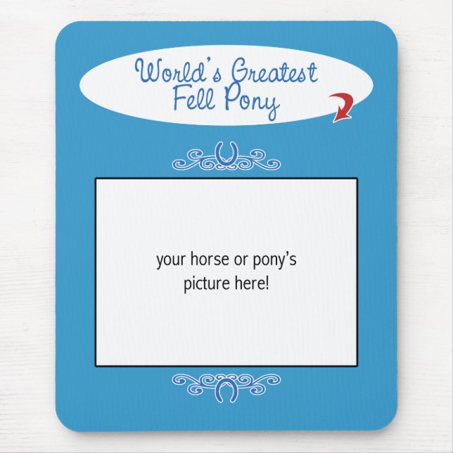 Tapis De Souris Photo faite sur commande ! Les mondes plus grands (Devant)