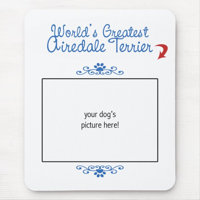 Tapis De Souris Photo faite sur commande ! Mondes plus grand (Devant)