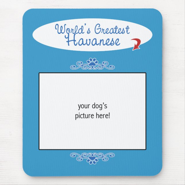 Tapis De Souris Photo faite sur commande ! Mondes plus grand (Devant)