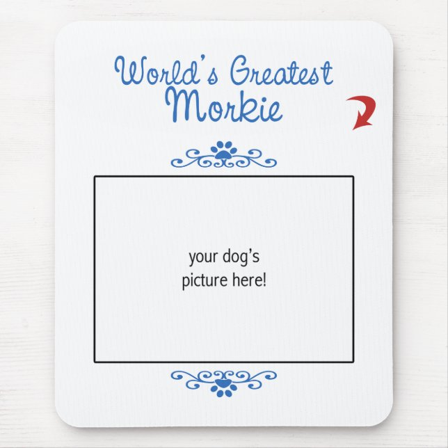 Tapis De Souris Photo faite sur commande ! Mondes plus grand (Devant)