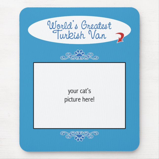 Tapis De Souris Photo faite sur commande ! Mondes plus grand Van (Devant)