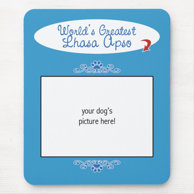 Tapis De Souris Photo faite sur commande ! Mondes plus grande (Devant)