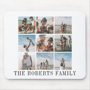 Tapis De Souris Photo Famille Collage Peel Et Stick Photo